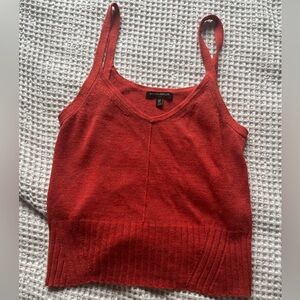 Banana republic strappy red top